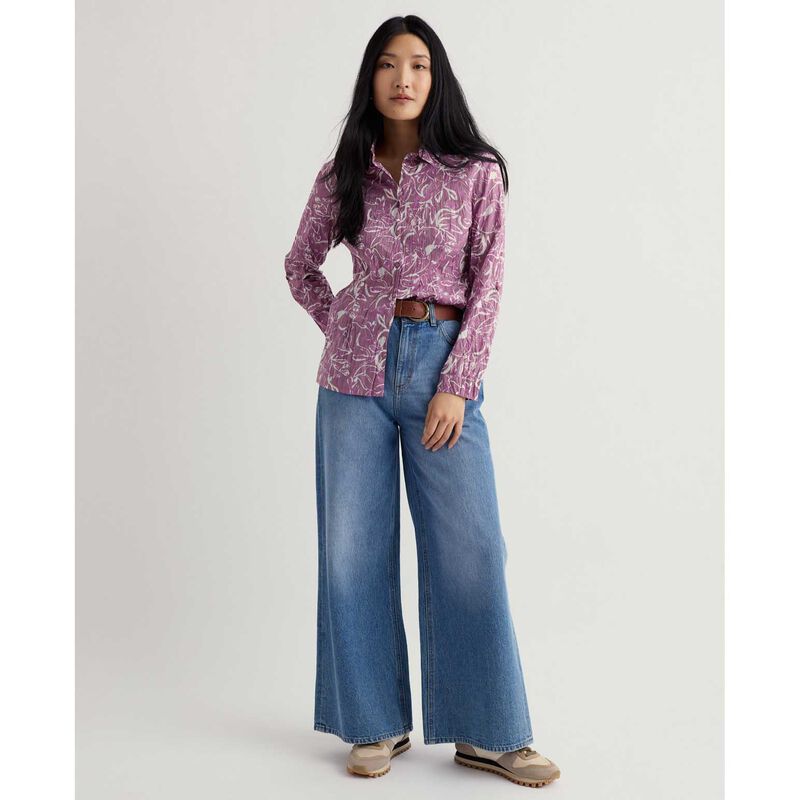 Seasalt Cornwall Larissa Shirt - Fluid Lines Verbena image number 2